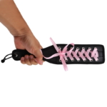 Luna Secret Teasing Spanking Paddle with Pink Ribbon