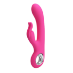 Pretty Love Dual Motor Memory Rabbit Silicone Vibrator