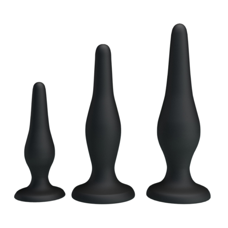 Pretty Love Silicone Anal Plug Training Set