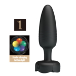 Pretty Love Tarion LED Anal Plug Vibrator