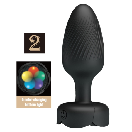 Pretty Love Varian 10-Frequency Vibrating Anal Plug