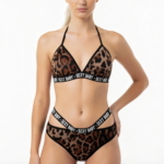 Savage Leopard Halter Set